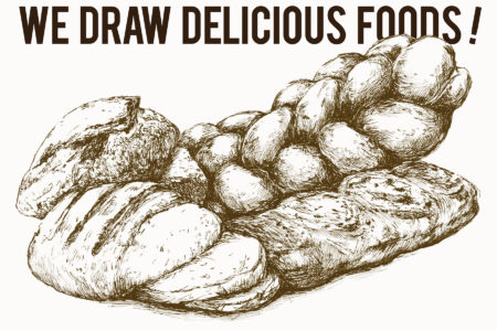 We Draw Delicious foods